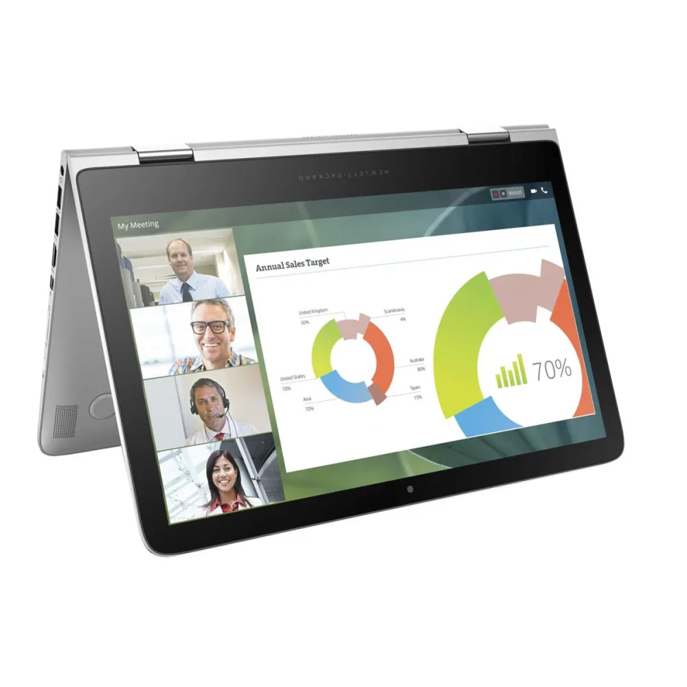 Zdjęcie produktu Laptop HP Spectre Pro x360 H9W43EA - i7-5600U/13,3" QHD dotykowy/RAM 8GB/SSD 256GB/Czarno-srebrny/Windows 8.1 Pro/1 rok Carry-in