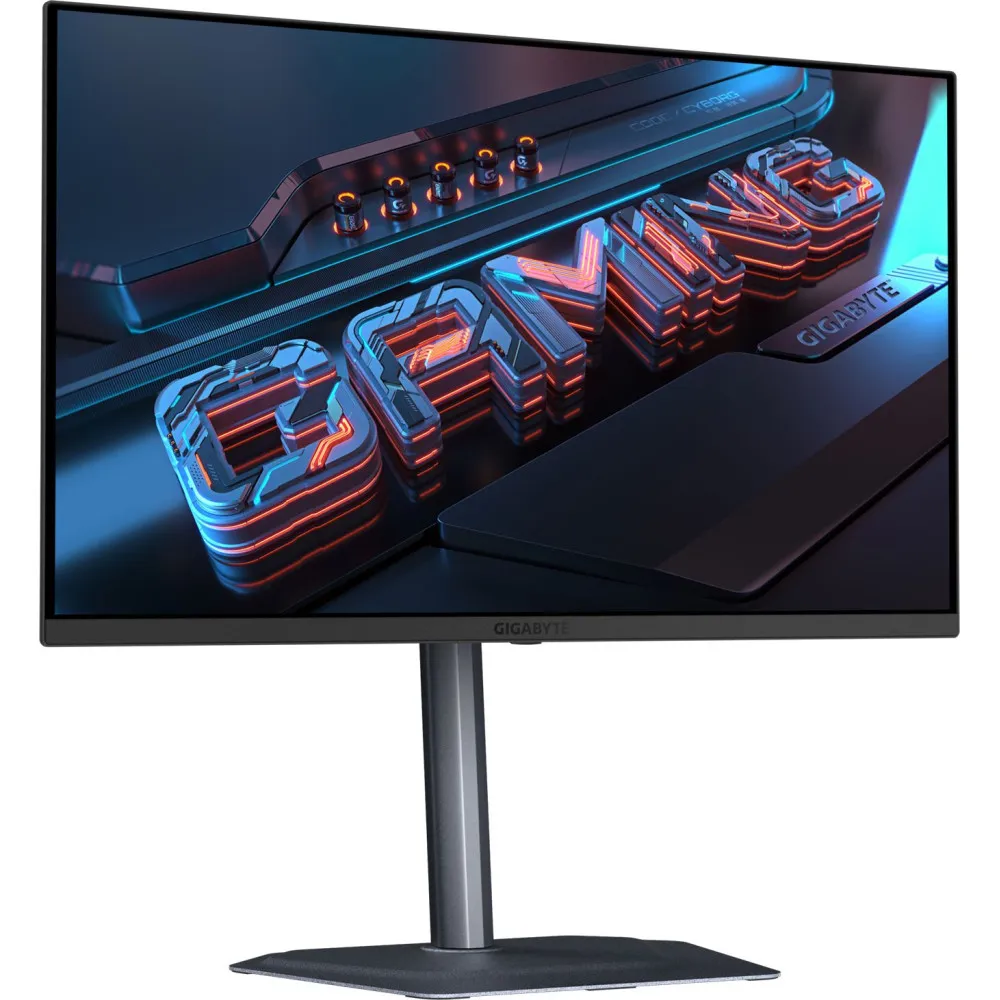 Monitor Gigabyte MO27Q2 - 27"/2560x1440 (QHD)/240Hz/OLED/HDR/0,03 ms/pivot/USB-C/Czarny - zdjęcie