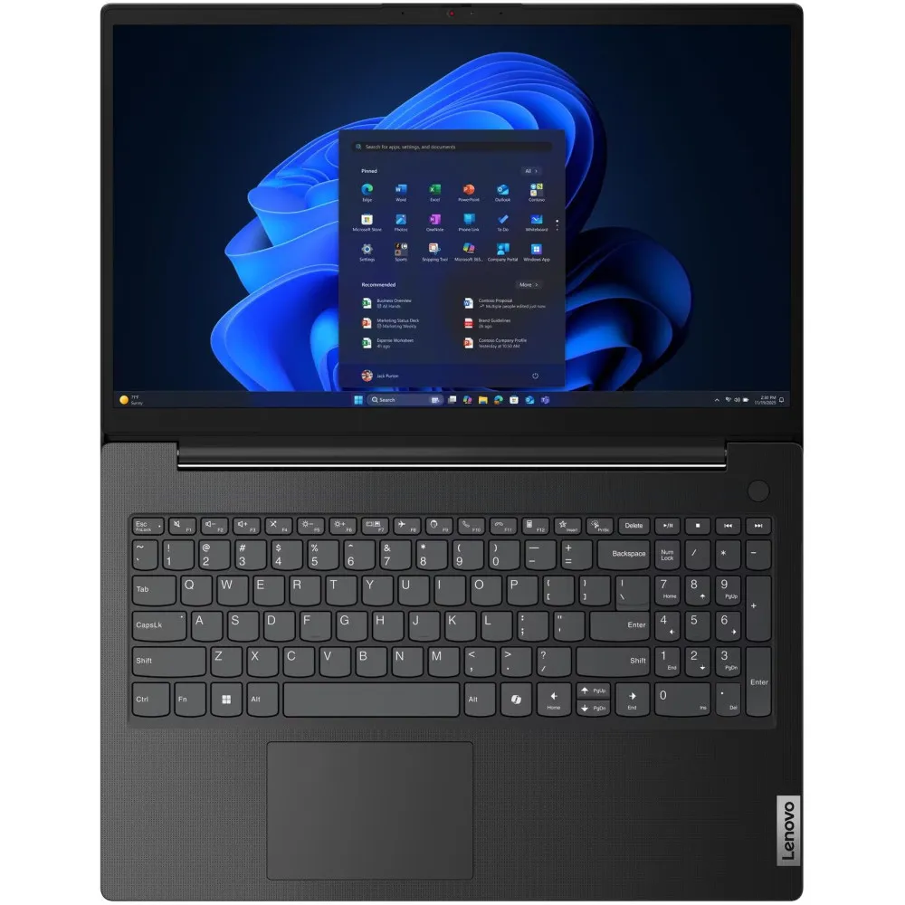 Laptop Lenovo V15 G6 ITN 83M40007PB - N100/15,6" Full HD/RAM 8GB/UFS 256GB/Windows 11 Pro/2 lata Carry-in - zdjęcie