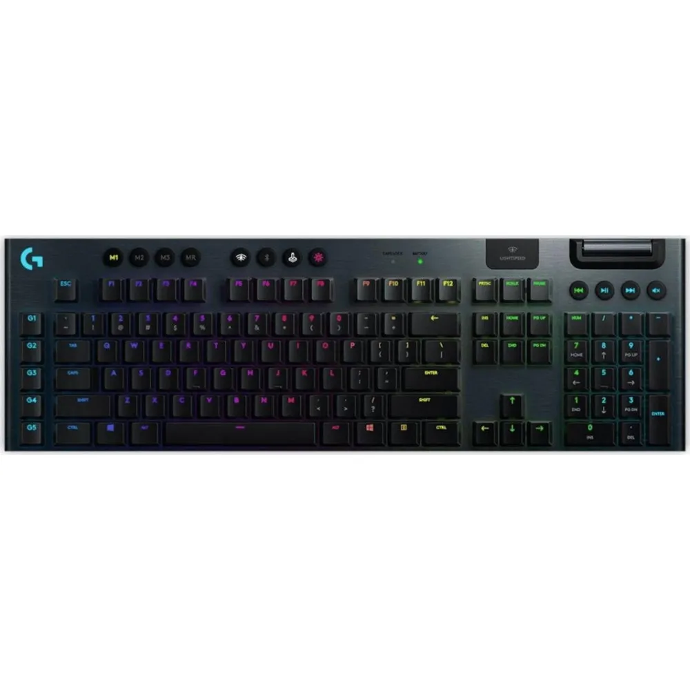 Klawiatura bezprzewodowa Logitech G915 Romer-G Clicky 920-009111 - EN/USB/Bluetooth/Czarny | Sklep ITnes.pl - IT for BUSINESS