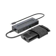 Stacja dokująca HP Universal USB-C Hub and Laptop Charger Combo 9H0H9AA - 1x USB-C, 2x USB-A, DP 1.2, HDMI 2.0, RJ-45