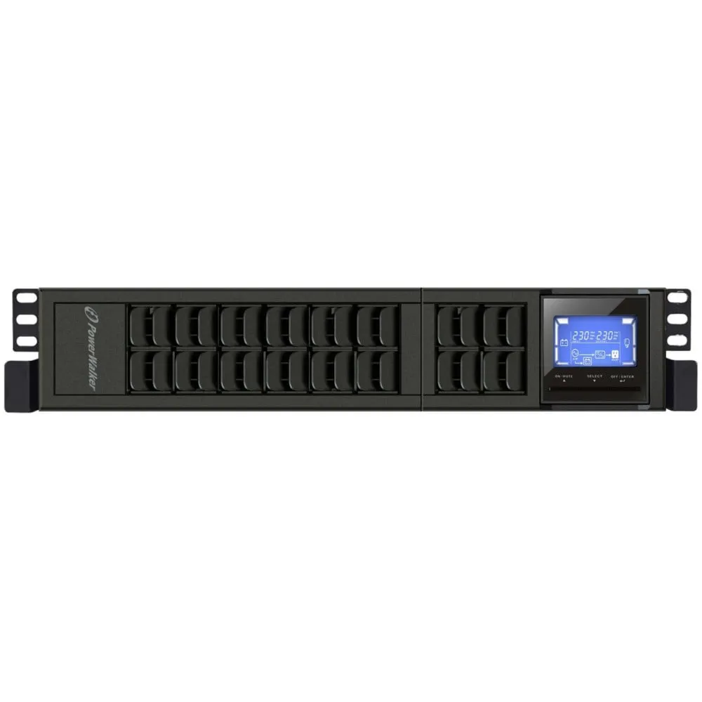 Zasilacz awaryjny UPS PowerWalker VFI 3000 CRM LCD, 3000VA|2400W, topologia Online, Rack|Tower | Sklep ITnes.pl, IT for BUSINESS