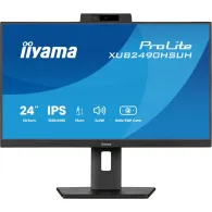 Monitor iiyama ProLite XUB2490HSUH-B2, 23,8", 1920x1080 (FHD), 100Hz, IPS, 4 ms, pivot, kamera, Czarny | Sklep ITnes.pl, IT for 