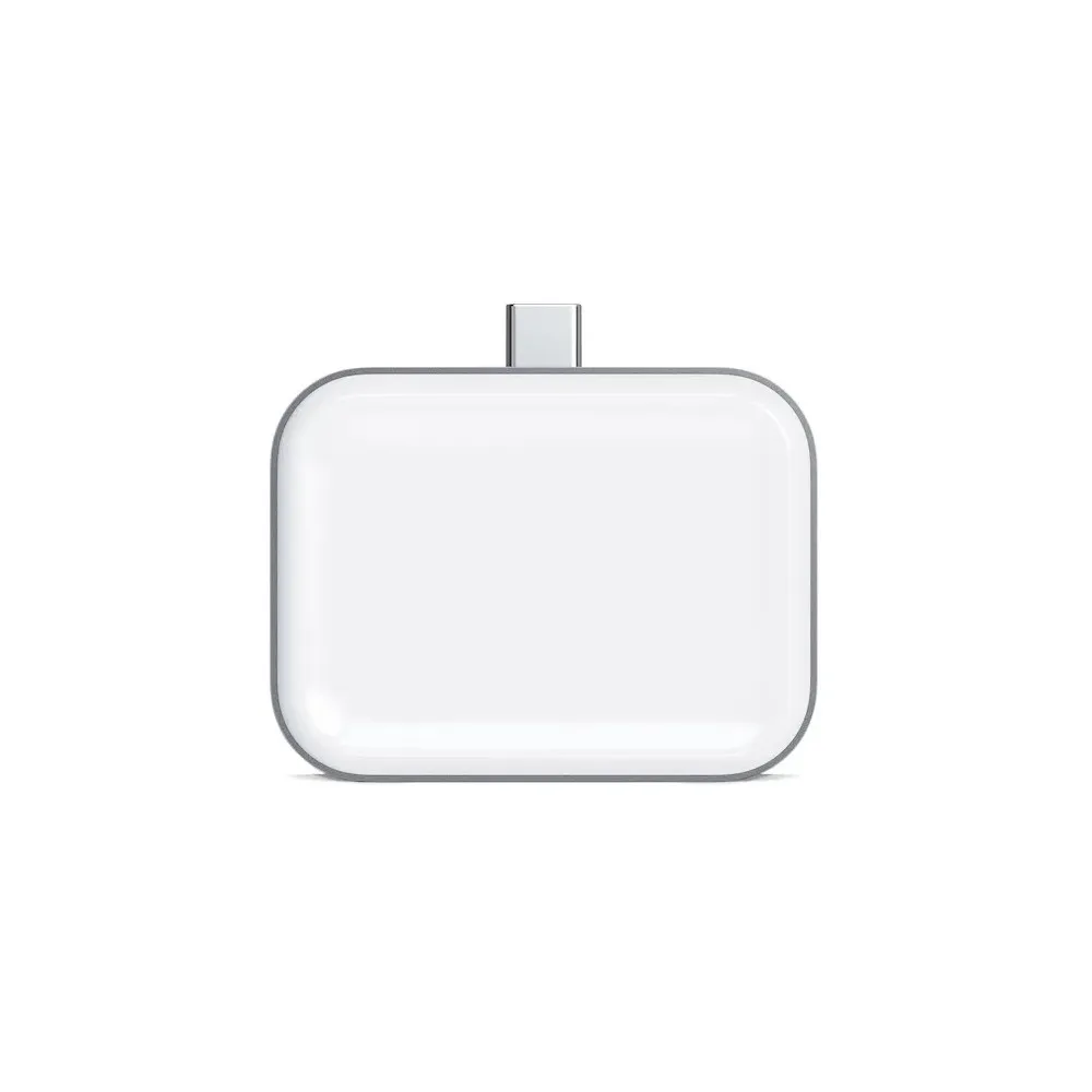 Ładowarka indukcyjna Satechi Charging Dock do AirPods ST-TCWCDM - USB-C, Biała, Szara