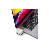 Ładowarka indukcyjna Satechi Charging Dock do AirPods ST-TCWCDM - USB-C, Biała, Szara