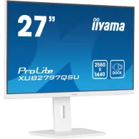 Monitor iiyama ProLite XUB2797QSU-W2, 27", 2560x1440 (QHD), 100Hz, IPS, 1 ms, pivot, Biały | Sklep ITnes.pl, IT for BUSINESS