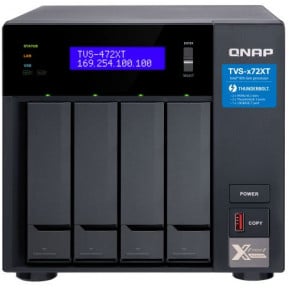 Serwer NAS QNAP Tower TVS-472XT-PT-6C5Z - zdjęcie poglądowe 3