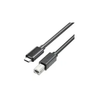 Unitek kabel do drukarki USB C na USB B 2.0 C14140ABK03-3M, 3 m, Czarny | Sklep ITnes.pl, IT for BUSINESS