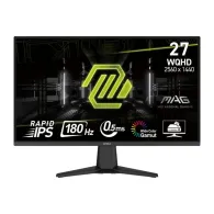 Monitor MSI MAG 275QF, 27", 2560x1440 (QHD), 180Hz, Rapid IPS, HDR, 0,5 ms, Czarny | Sklep ITnes.pl, IT for BUSINESS