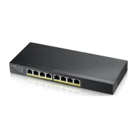 Switch zarządzalny Zyxel GS1915-8EP-EU0101F, 8x 100|1000Mbps RJ45, POE 60W, pasywne chłodzenie | Sklep ITnes.pl, IT for BUSINESS
