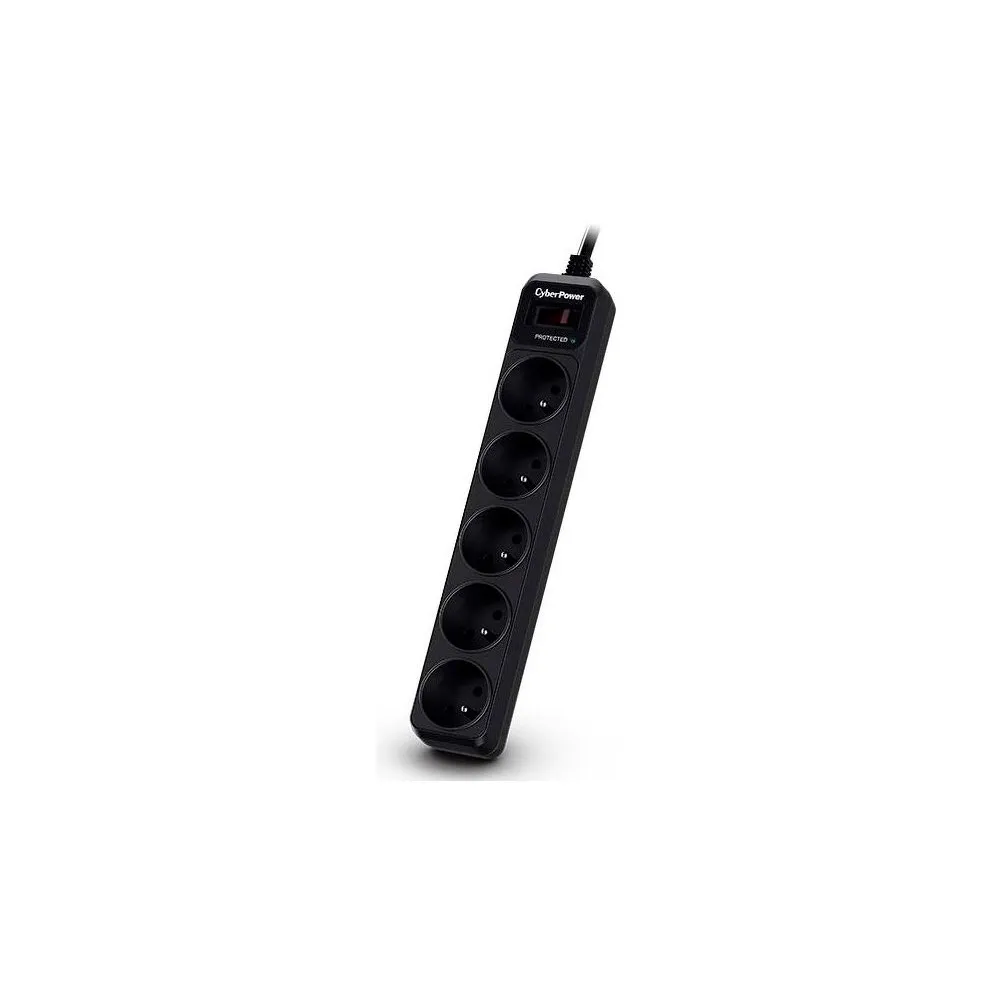 Listwa przeciwprzepięciowa CyberPower B0520SC0-FR - 5 gniazd, czarna | Sklep ITnes.pl - IT for BUSINESS Listwa przeciwprzepięciowa CyberPower B0520SC0-FR - 5 gniazd, czarna | Sklep ITnes.pl - IT for BUSINESS