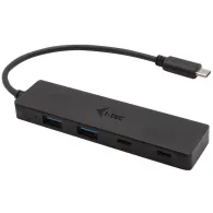 Hub i-tec 2x USB-C + 2x USB-A 3.0 C31HUBMETAL2A2C, 4 wejścia, Czarny | Sklep ITnes.pl, IT for BUSINESS