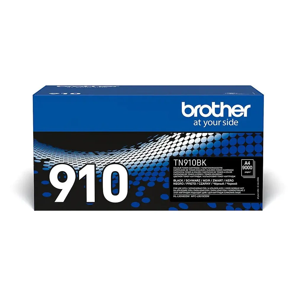 Toner Brother 910 Black TN910BK - Oryginał, 9000 stron