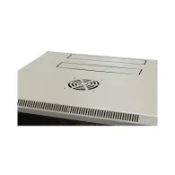 Szafa rack 19" 6U Emiter EM/AH6506, 600 x 550 x 370mm, drzwi blacha|szkło, dwusekcyjna | Sklep ITnes.pl, IT for BUSINESS