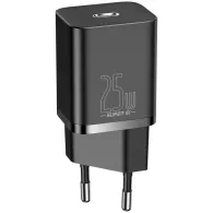 Ładowarka sieciowa Baseus Super Si Quick Charger 1C TZCCSUP-L01 - USB-C, 25W, Czarna
