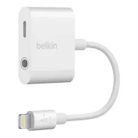 Adapter Belkin Lightning, miniJack + Charge F8J212BTWHT - zdjęcie poglądowe 3