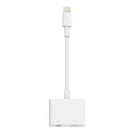 Adapter Belkin Lightning, miniJack + Charge F8J212BTWHT - zdjęcie poglądowe 2