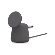 Ładowarka indukcyjna Belkin BoostCharge Pro 2-in-1 Wireless Charging Dock with MagSafe 15W WIZ020VFH36 - Czarna
