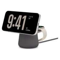 Ładowarka indukcyjna Belkin BoostCharge Pro 2-in-1 Wireless Charging Dock with MagSafe 15W WIZ020VFH36 - Czarna