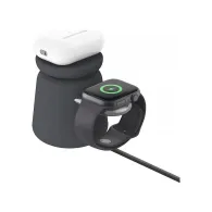 Ładowarka indukcyjna Belkin BoostCharge Pro 2-in-1 Wireless Charging Dock with MagSafe 15W WIZ020VFH36 - Czarna
