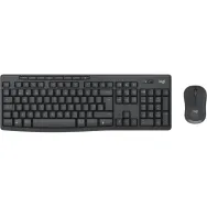 Zestaw bezprzewodowy klawiatury i myszy Logitech MK370 Combo for Business 920-012077 - USB, US, Czarny