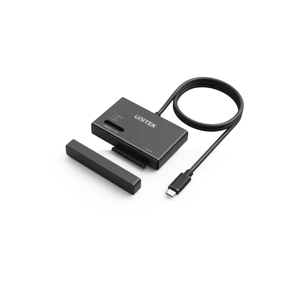 Adapter Unitek USB-C NVMe M.2 Enclosure Adapter S1232A01-EU, Czarny | Sklep ITnes.pl, IT for BUSINESS