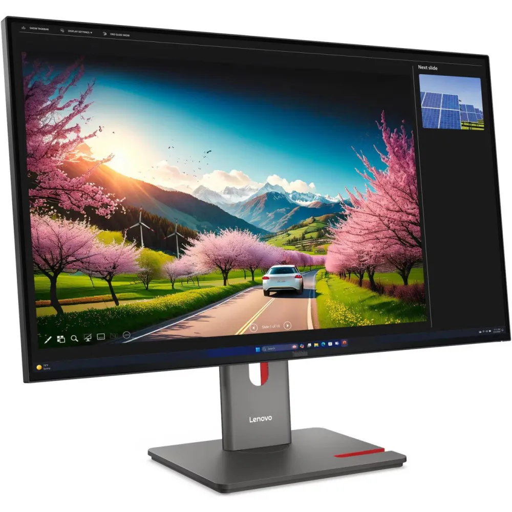 Zdjęcie produktu Monitor Lenovo ThinkVision 64A8ZAT2EU - 31,5/3840x2160 (4K)/24Hz-120Hz/IPS/pivot/kamera/USB-C