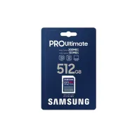 Karta pamięci Samsung PRO Ultimate SDXC 512GB UHS-I U3 MB-SY512S/WW - Niebieska