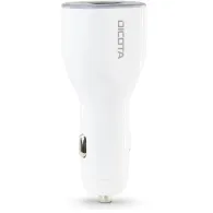 Ładowarka samochodowa Dicota Car Laptop Charger Universal PRO 100W D31932 - 12V i 24V, Biała