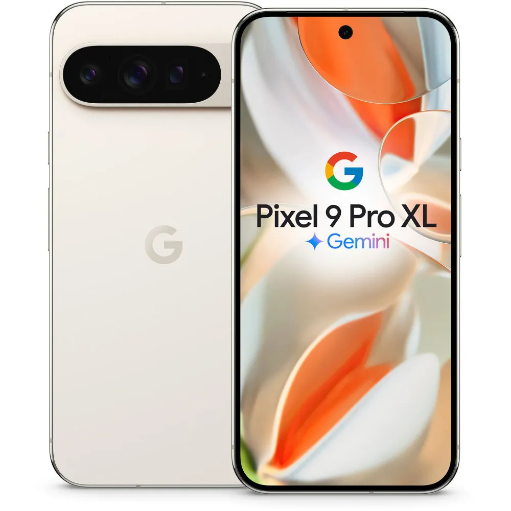 Smartfon Google Pixel 9 Pro XL GA05984-GB, Tensor G4, 6,8" 2992x1344, 256GB, 16GB, 5G, Porcelanowy, 50+42Mpix, Android, 2 lata C