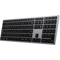 Klawiatura bezprzewodowa Satechi Slim X3 ST-BTSX3M - USB-C, Bluetooth do czterech urządzeń, Szara