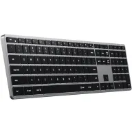 Klawiatura bezprzewodowa Satechi Slim X3 ST-BTSX3M - USB-C, Bluetooth do czterech urządzeń, Szara