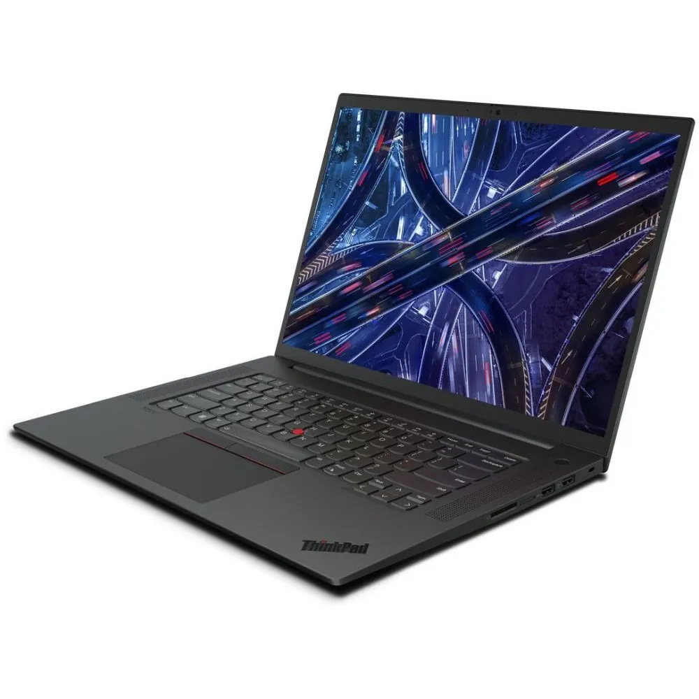 Laptop Lenovo ThinkPad P1 Gen 6 21FV000UPB - i7-13700H/16" WUXGA IPS/RAM 16GB/SSD 512GB/RTX A1000/Black Paint/Win 11 Pro/3OS-Pr - zdjęcie