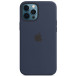 Etui silikonowe Apple Silicone Case z MagSafe MHLD3ZM/A do iPhone 12 Pro Max - Granatowe
