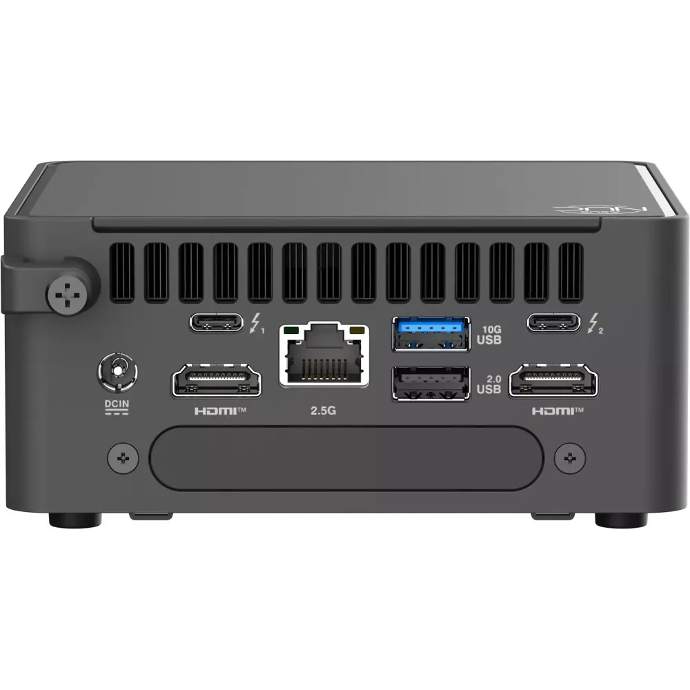 Zdjęcie produktu Komputer ASUS NUC 15 Pro Kit Tall RNUC15CRHC500002 90AR00Q2-M00030 - Mini Desktop/Core 5 210H/Wi-Fi/3 lata Carry-in