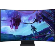Monitor Samsung Odyssey Ark G9 G97NC LS55CG970NUXDU, 54,3", 3840x2160 (4K), 165Hz, zakrzywiony, VA, HDR, 1 ms, pivot, Czarny | S