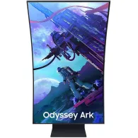 Monitor Samsung Odyssey Ark G9 G97NC LS55CG970NUXDU, 54,3", 3840x2160 (4K), 165Hz, zakrzywiony, VA, HDR, 1 ms, pivot, Czarny | S