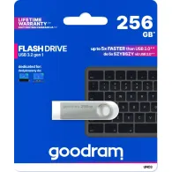 Pendrive GoodRAM UNO3 256 GB UNO3-2560S0R11 - USB 3.2 Gen 1, Srebrny