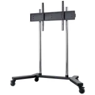 Wózek do monitora Edbak 60"-95" TR18 - Kolor srebrny, Czarny | Sklep ITnes.pl - IT for BUSINESS
