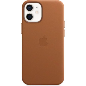 Etui skórzane Apple Leather Case z MagSafe MHK93ZM, A do iPhone 12 mini - zdjęcie poglądowe 1