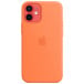 Etui silikonowe Apple Silicone Case z MagSafe MHKN3ZM/A do iPhone 12 mini - Pomarańczowe
