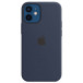 Etui silikonowe Apple Silicone Case z MagSafe MHKU3ZM/A do iPhone 12 mini - Granatowe