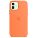 Etui silikonowe Apple Silicone Case z MagSafe MHKY3ZM/A do iPhone 12, 12 Pro - Pomarańczowe