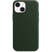 Etui skórzane Apple Leather Case z MagSafe MM0J3ZM/A do iPhone 13 mini - Zielone