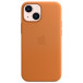Etui skórzane Apple Leather Case z MagSafe MM0D3ZM/A do iPhone 13 mini - Brązowe