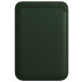 Portfel skórzany Apple Leather Wallet z MagSafe MM0X3ZM/A do iPhone - Zielony