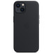 Etui skórzane Apple Leather Case z MagSafe MM183ZM/A do iPhone 13 - Czarne