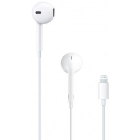 Słuchawki Apple EarPods ze złączem Lightning MMTN2ZM/A - Białe