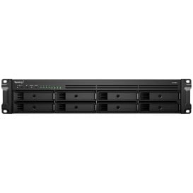 Serwer NAS Synology Rack Plus RS1221RP66 - Rack (2U)/AMD Ryzen V1500B/32 GB RAM/32 TB/8 wnęk/3 lata Carry-in