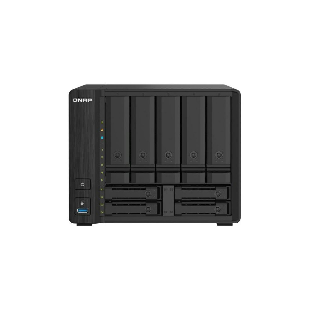 Serwer NAS QNAP Tower TS-932PX-W85 - Tower/AnnapurnaLabs Alpine AL324/4 GB RAM/56 TB/9 wnęk/hot-swap